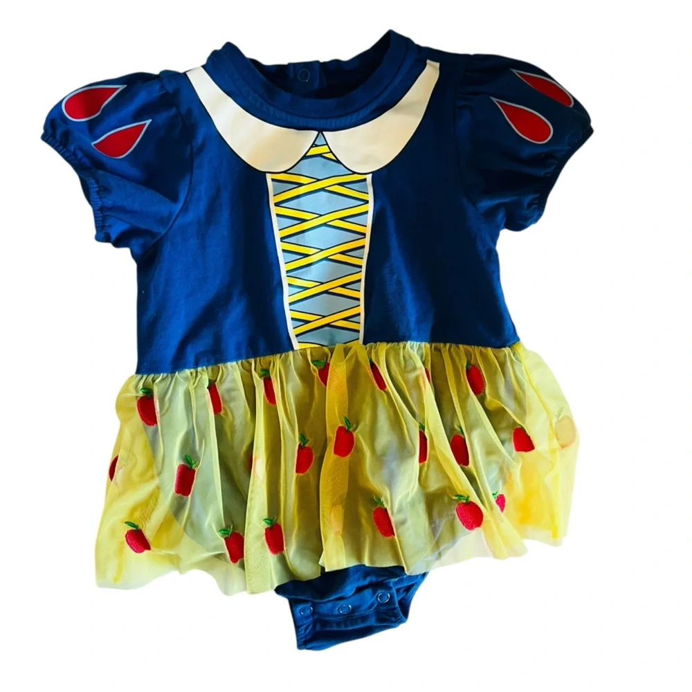 Disney Princess Snow White Tutu Baby Costume Bodysuit - Picture 1 of 4